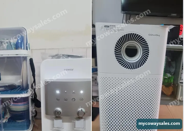 Coway Water + Air Purifier, Angie C.